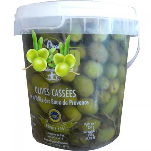 Olives cassées AOP Baux de Provence